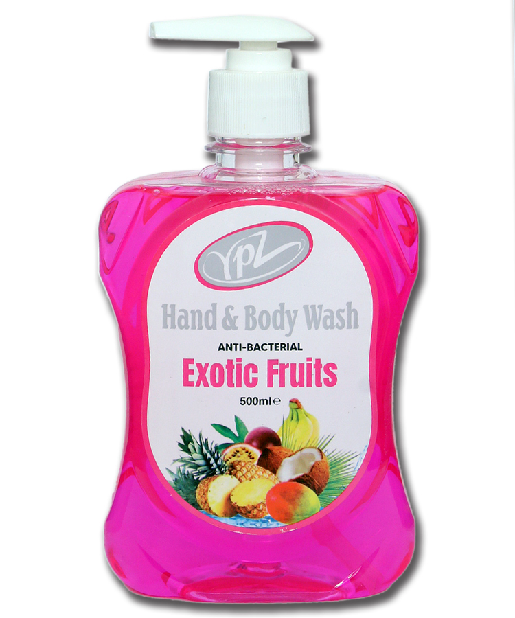 YPZ Hand & Body Wash Exotic Fruits 500ml