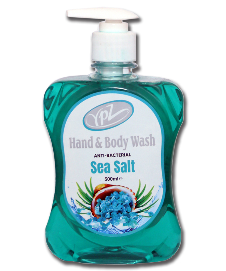 YPZ Hand & Body Wash Sea Salt 500ml